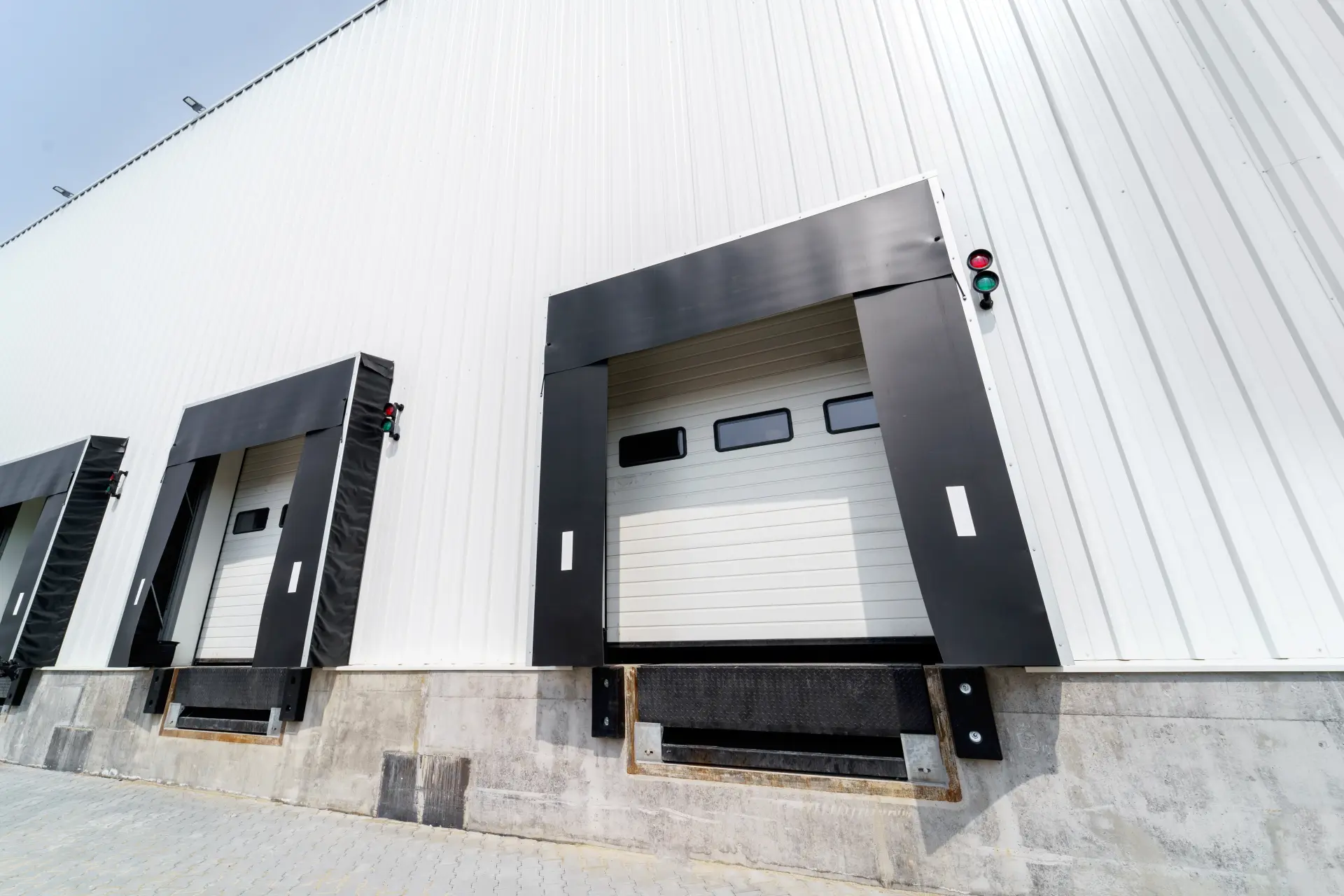 Secure roller shutter for farm machinery storage