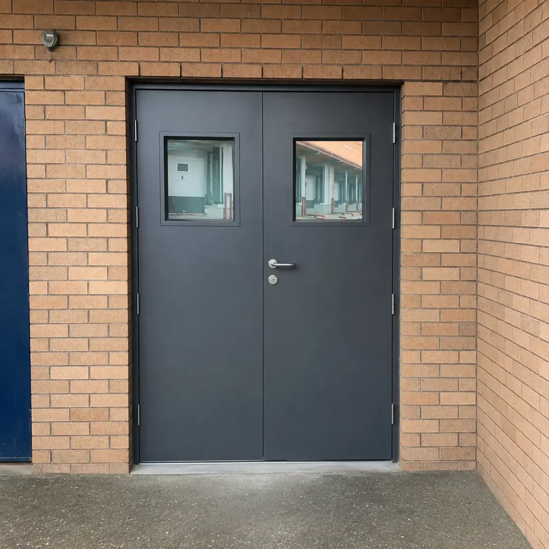 Steel Pedestrian Doors for Service Areas