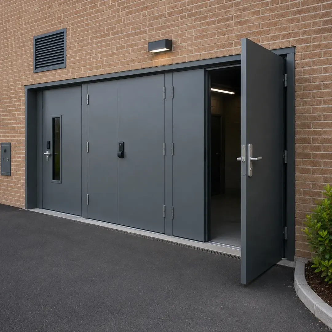Steel Doors for Warehouses and Factories