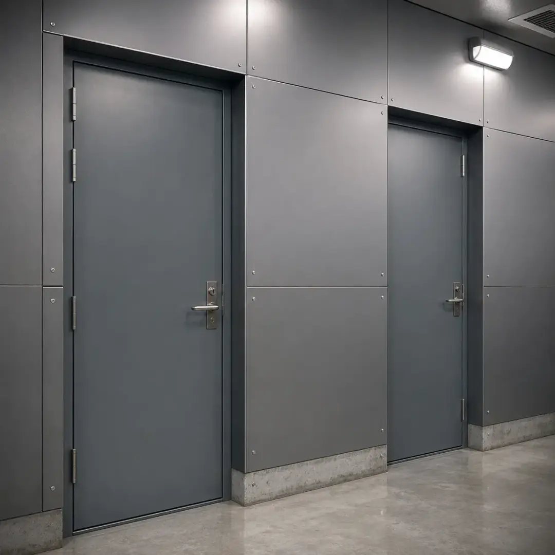 Steel Doors for Warehouses and Factories