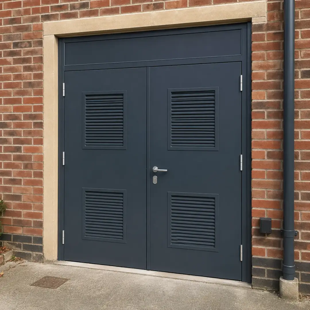 Steel Pedestrian Doors for Bin Stores