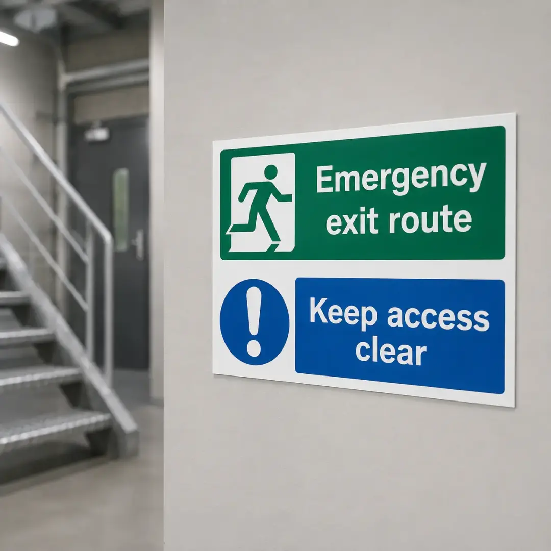 Keeping Fire Escape Routes Clear