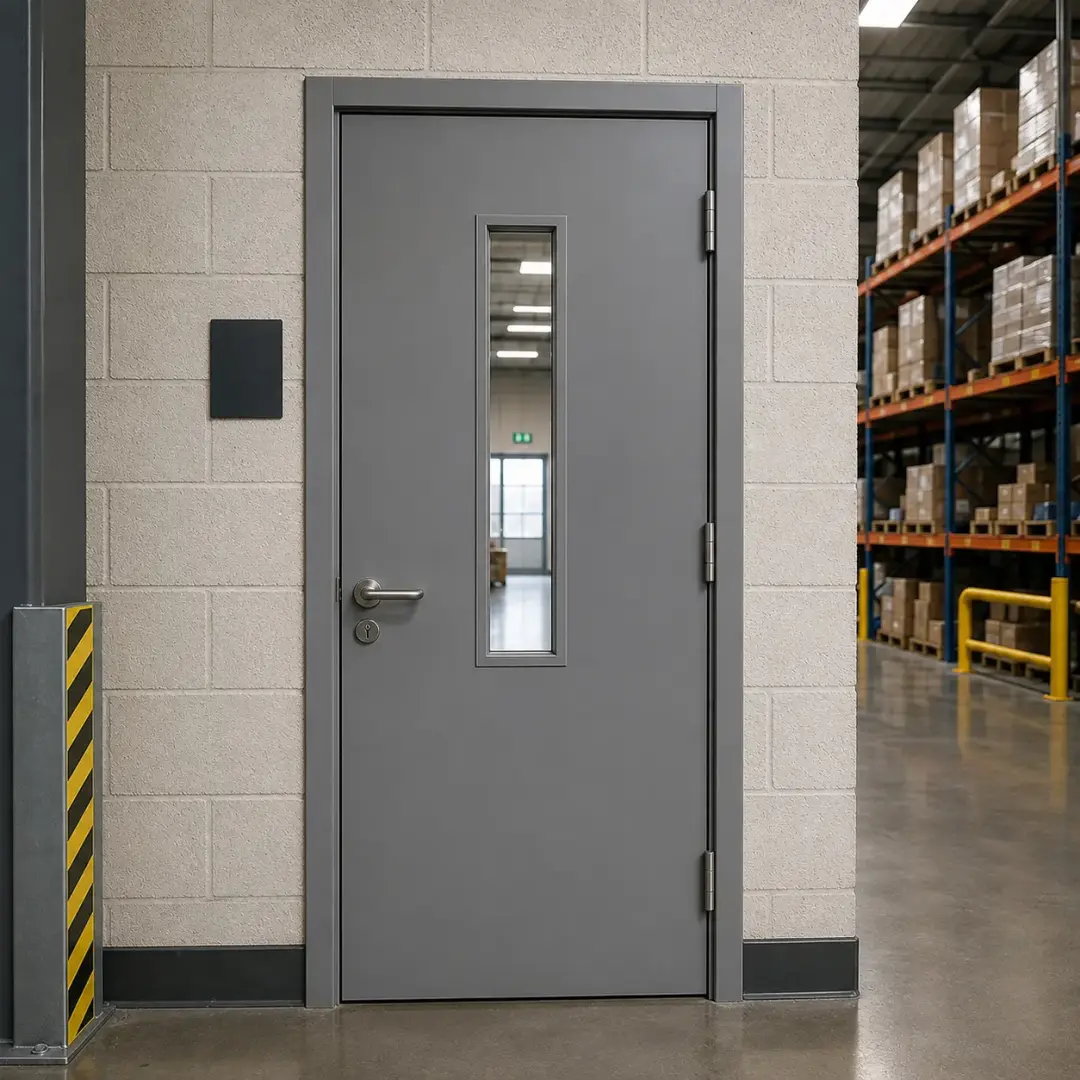 Steel Pedestrian Doors for Commercial Buildings