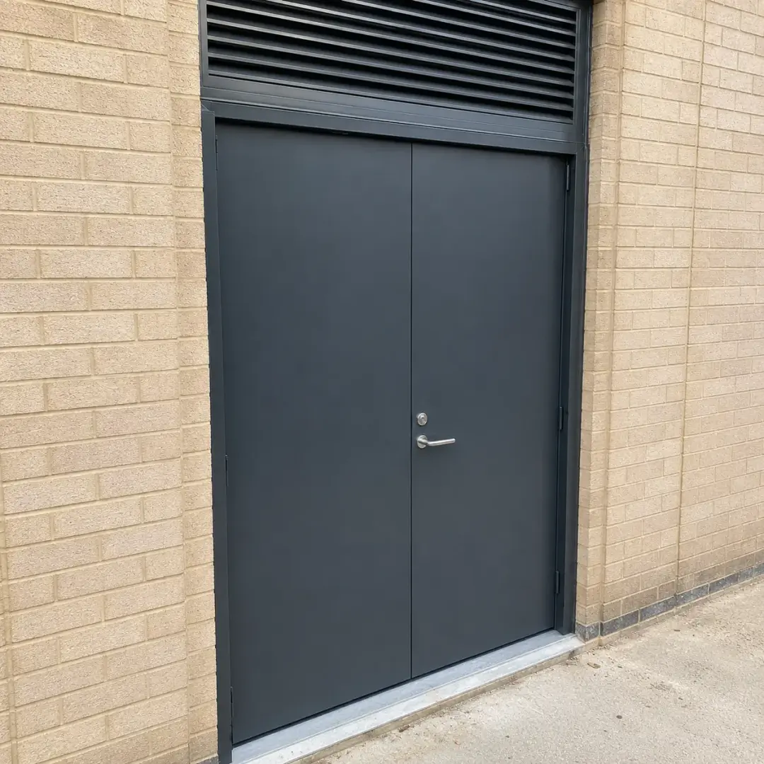 Fire-Rated Steel Pedestrian Doors Explained