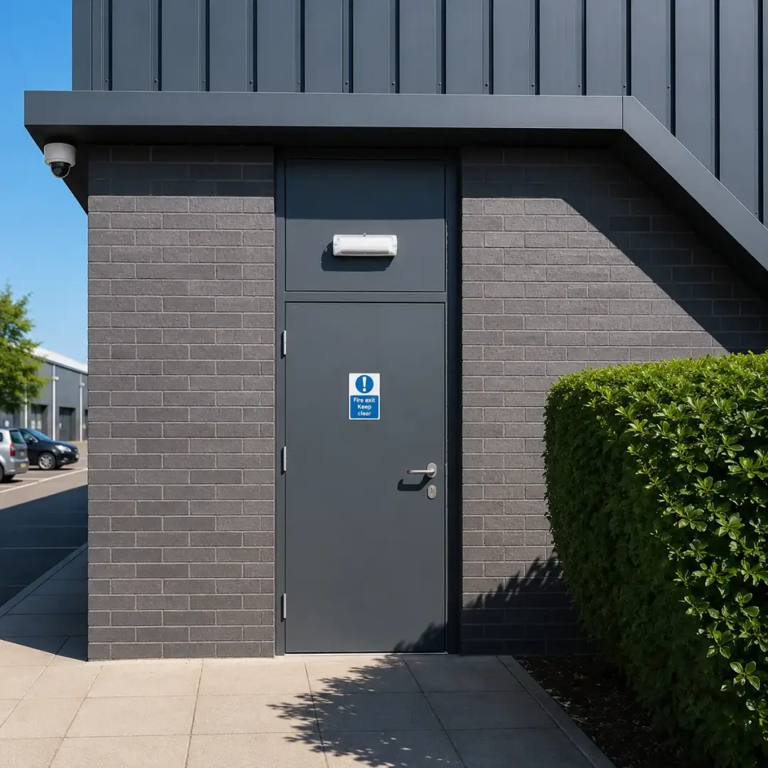Steel Pedestrian Doors for Public Buildings