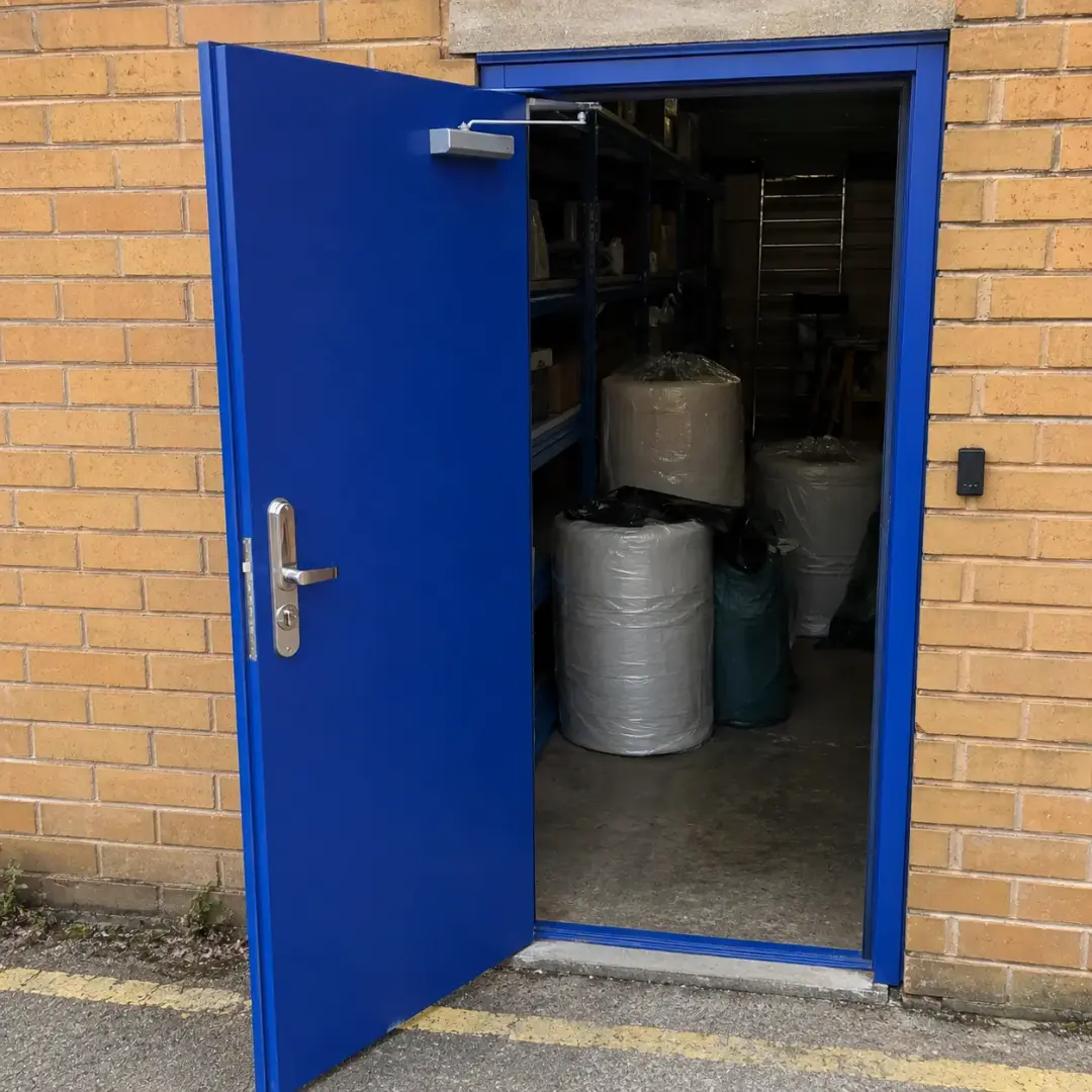 Steel Pedestrian Doors for Warehouses